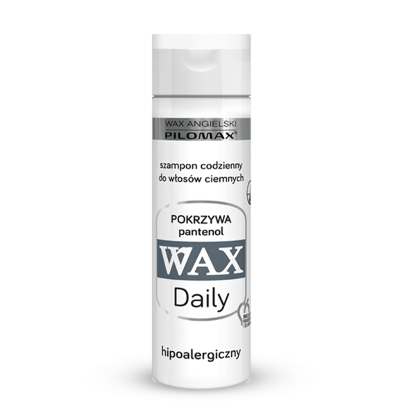 szampon do włosów ciemnych wax daily