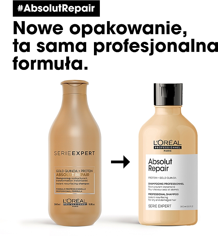 szampon do włosów loreal serie expert