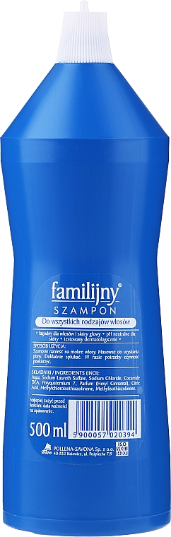 szampon familijny niebieski opinie