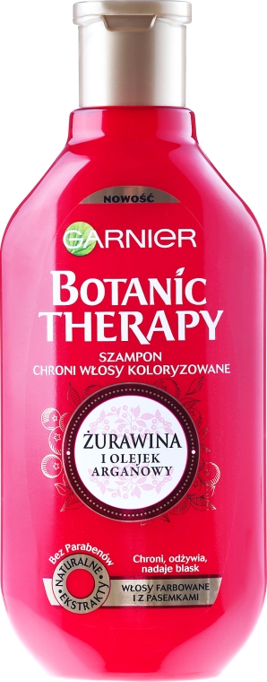 szampon garnier botanic therapy żurawina