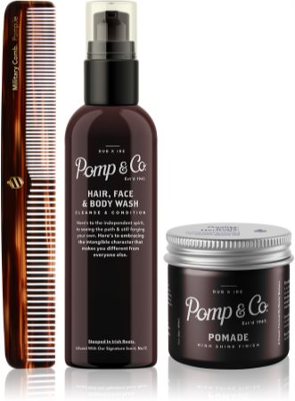 szampon i żel pod prysznic wash 100ml pomp & co