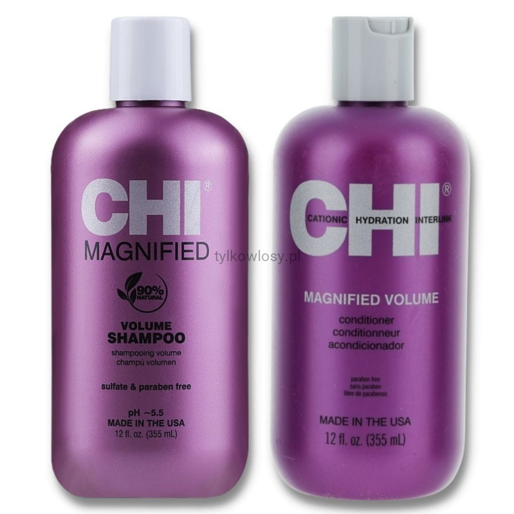 szampon i odżywka do włosów chi