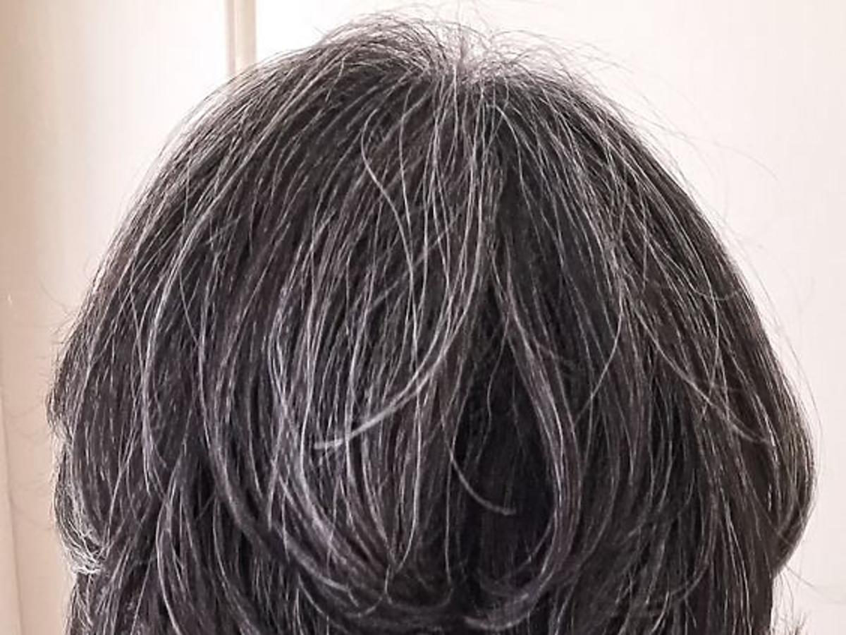 szampon koloryzujący na siwe włosy