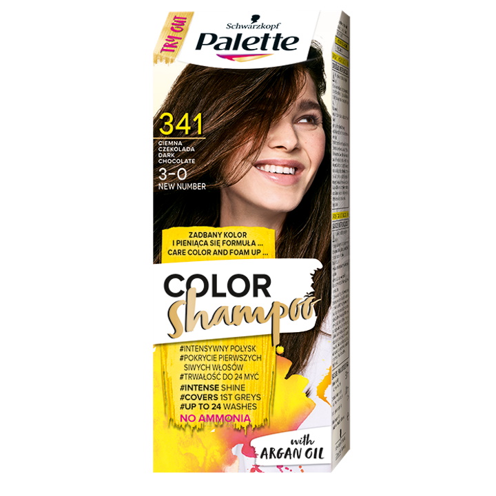 szampon koloryzujący palette jak zmyć
