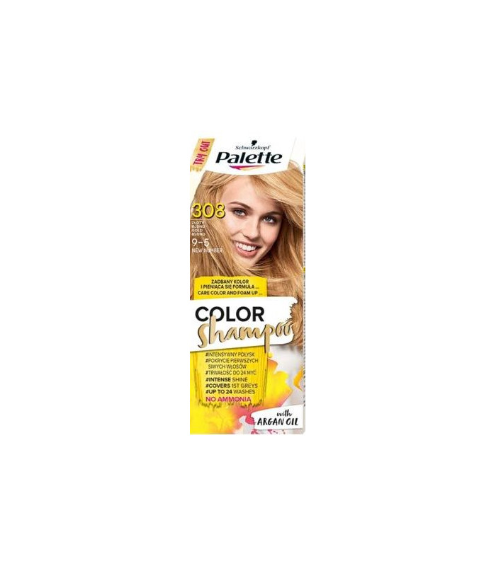 szampon koloryzujący palette złoty blond