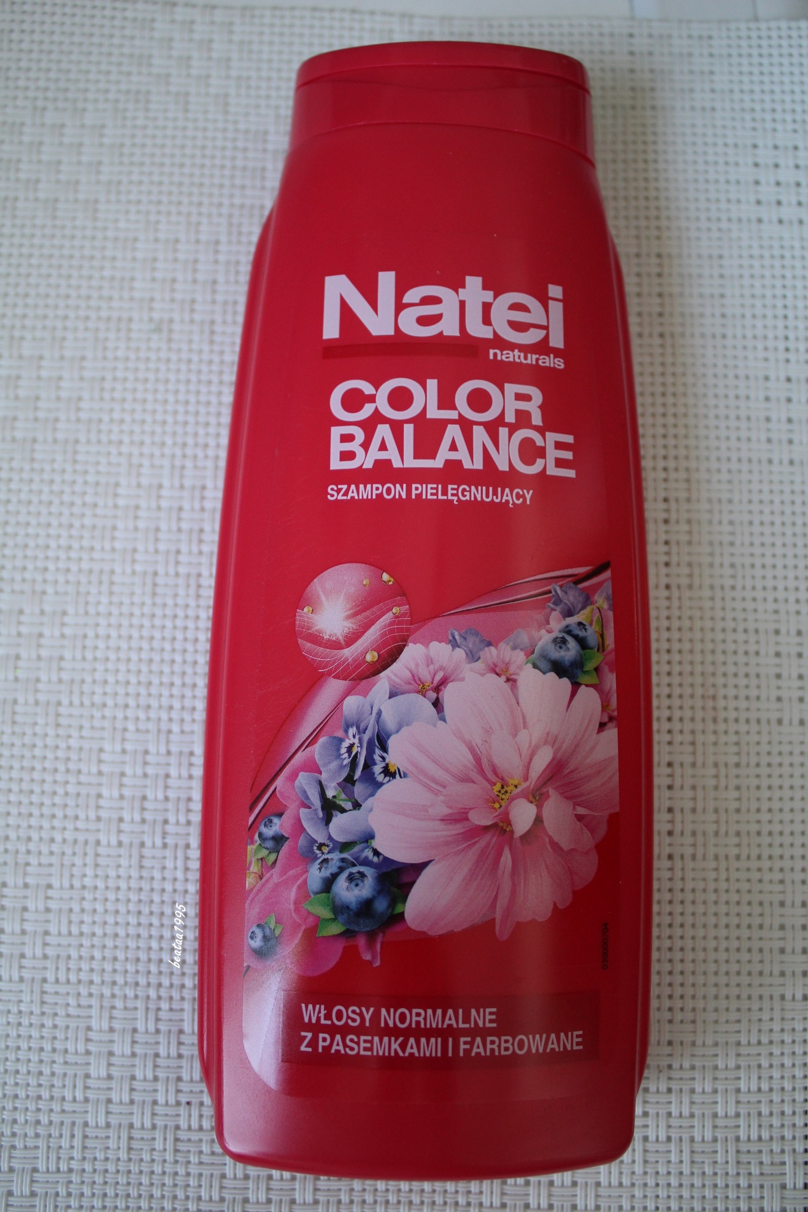 szampon natei color balance opinie