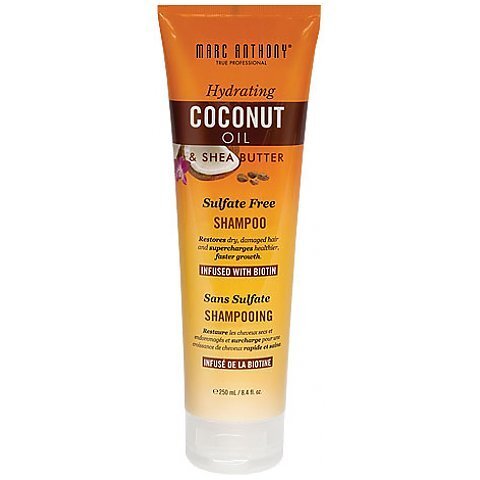 szampon nawilżający z olejkiem kokosowym i masłem shea marc anthony