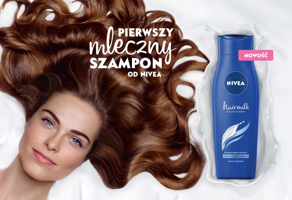 szampon nivea hairmilk rossmann