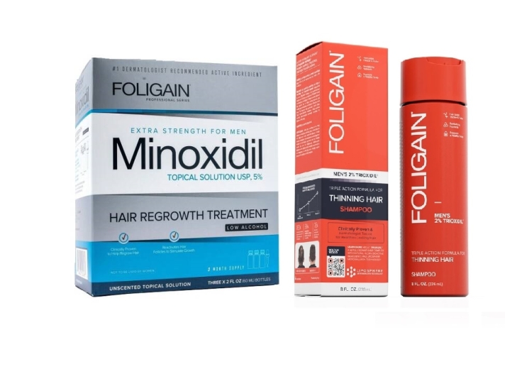 szampon przeciw wypadaniu włosów dla mężczyzn z monoxidilem