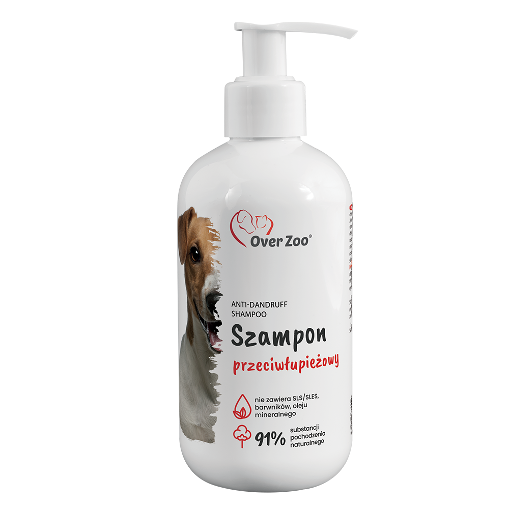 szampon przeciwłupieżowy dla zwierząt