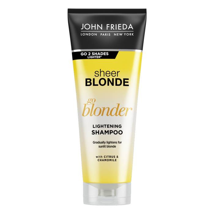 szampon rozjaśniający włosy rossmann go blonde