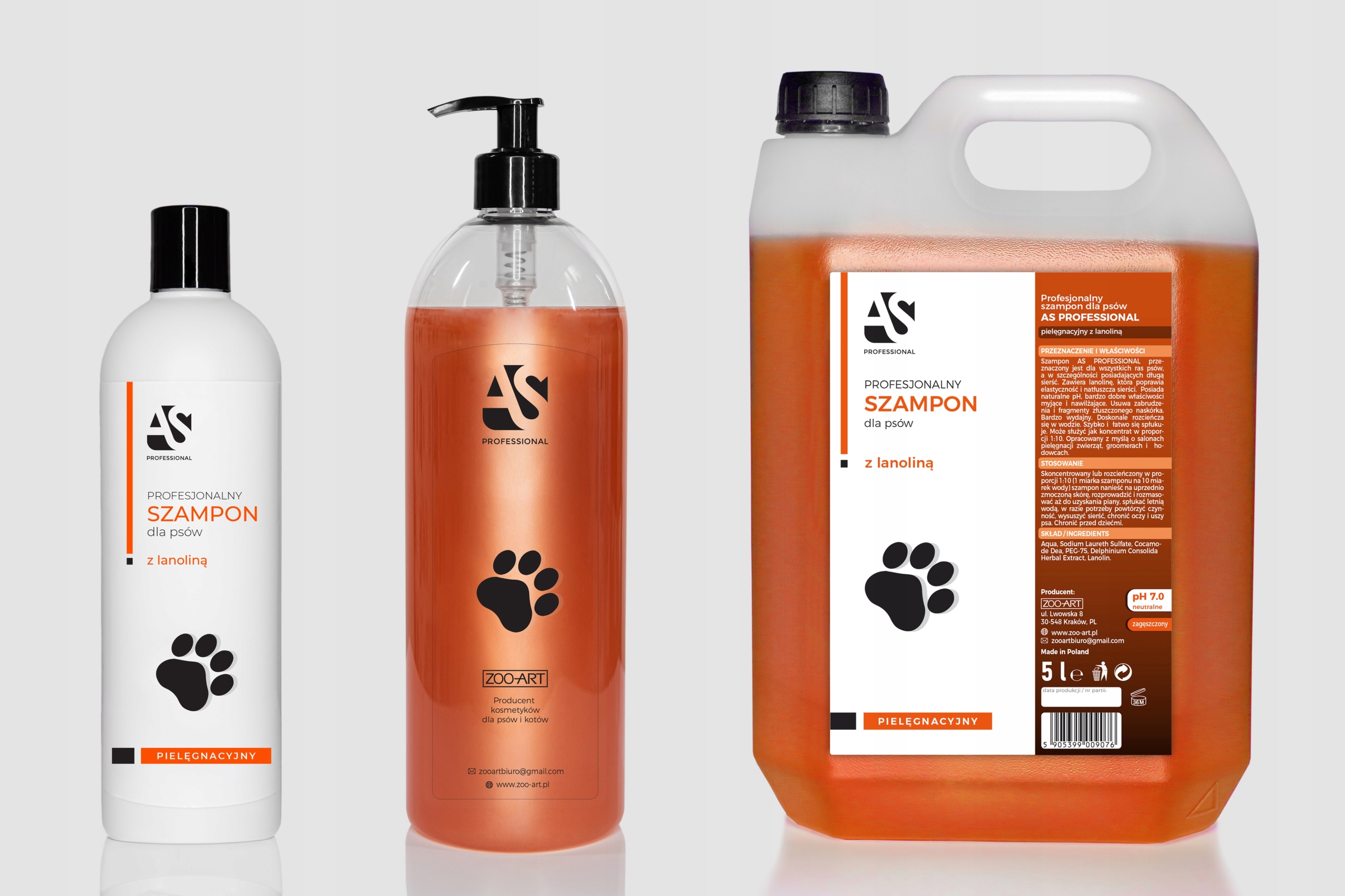 szampon z lanoliną dla psów