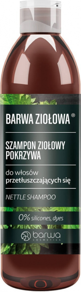 szampon z pokrzywy barwa ziołowa