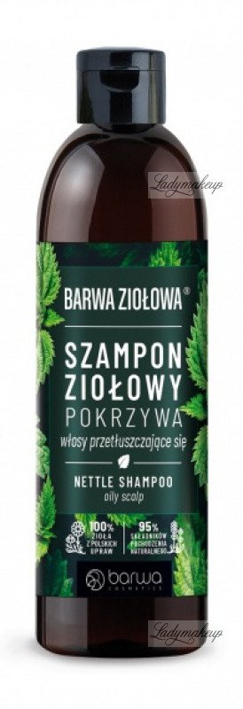 szampon z pokrzywy barwa ziołowa