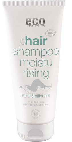 szampon zwiększający objętość włosów z kwiatem malwy bio
