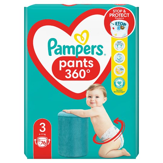 tesco pampers pants 3