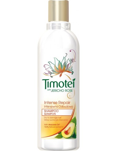 timotei intensywna odbudowa szampon do włosów 400ml