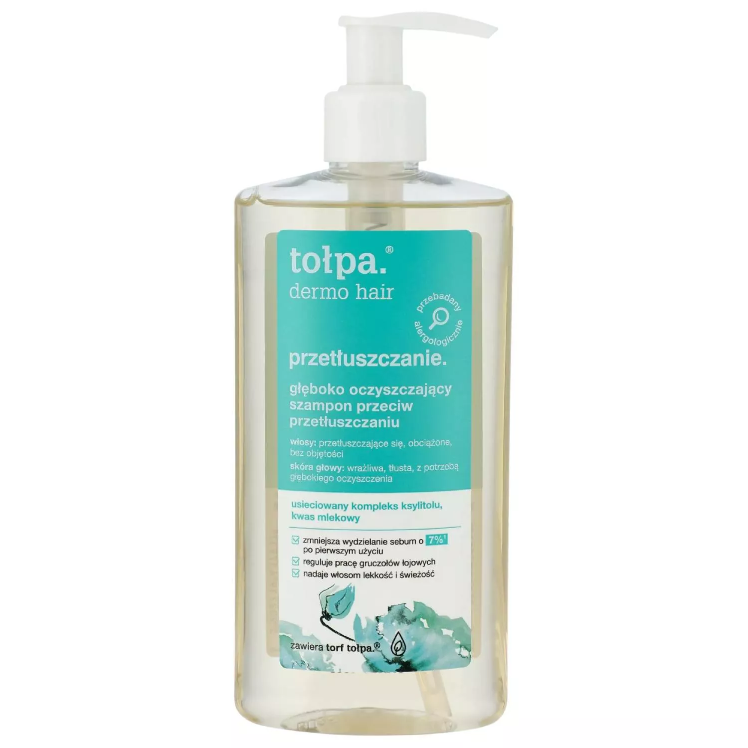 tolpa głęboko oczyszczający szampon przeciw przetłuszczaniu