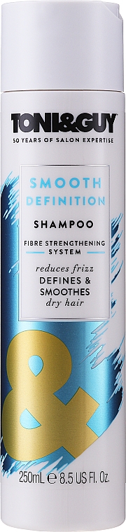 toni&guy smooth definition szampon wygładzający do włosów suchych