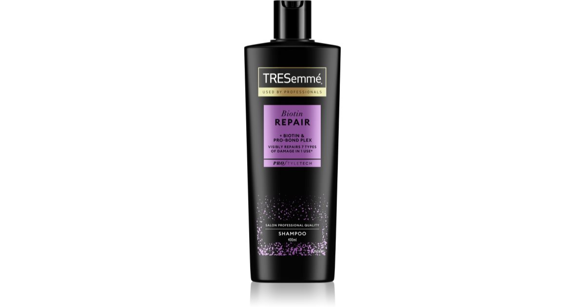 tresemme biotin repair 7 szampon do włosów z biotyną regenerujący