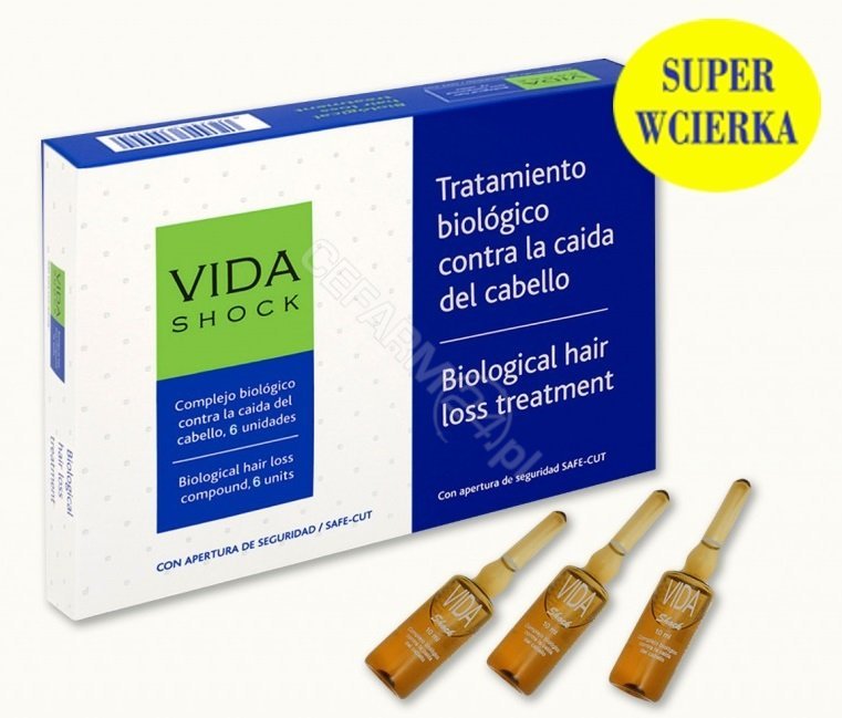 vida shock szampon przeciw wypadaniu włosów
