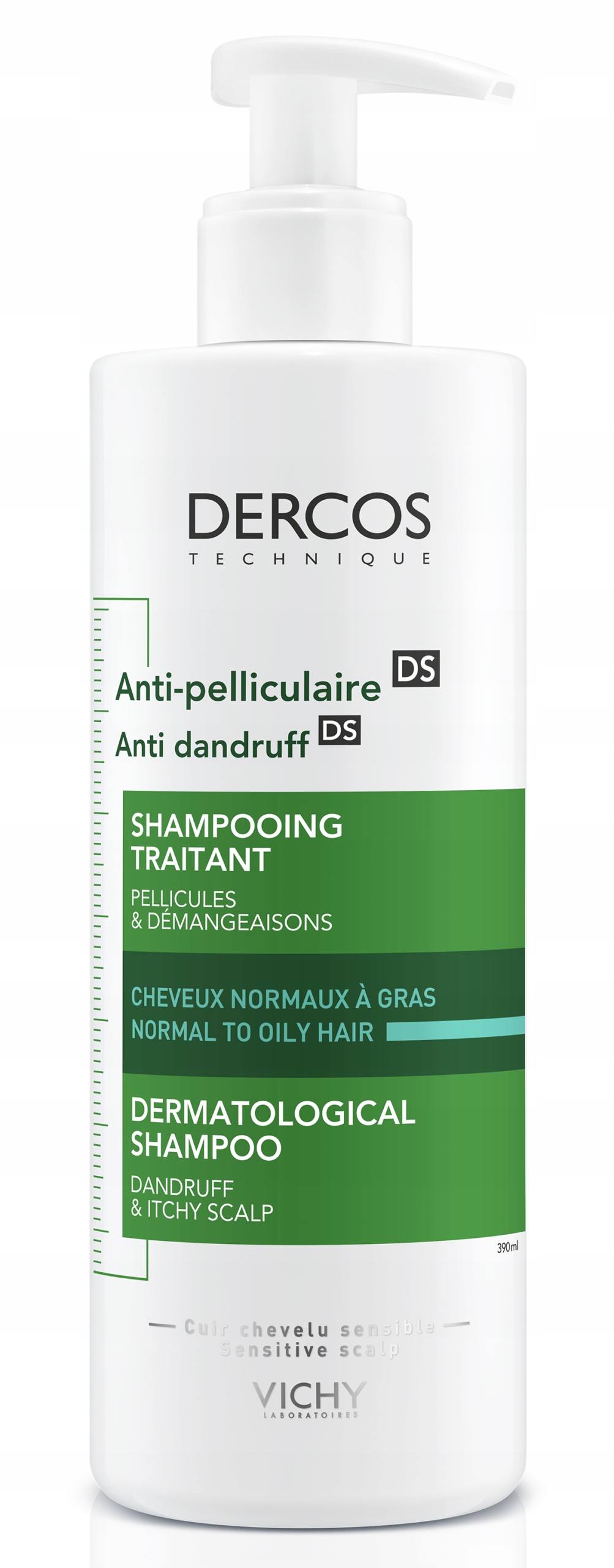 vishy dercos szampon przeciwlupieżowy do włosów tłustych
