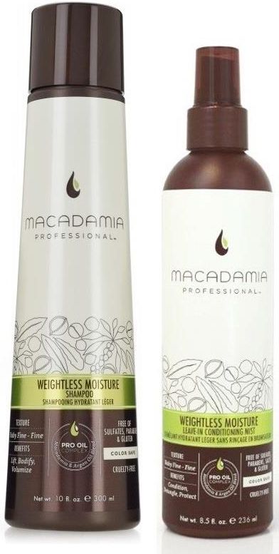 weightless moisture shampoo nawilżający szampon do włosów 100ml dla brunetek
