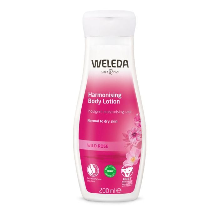 wild rose pampering body lotion