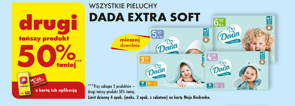 wszystkie pieluchy dada extra soft