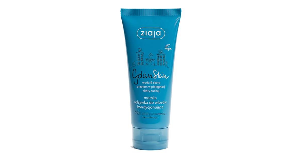 ziaja gdanskin morska odżywka do włosów 100 ml