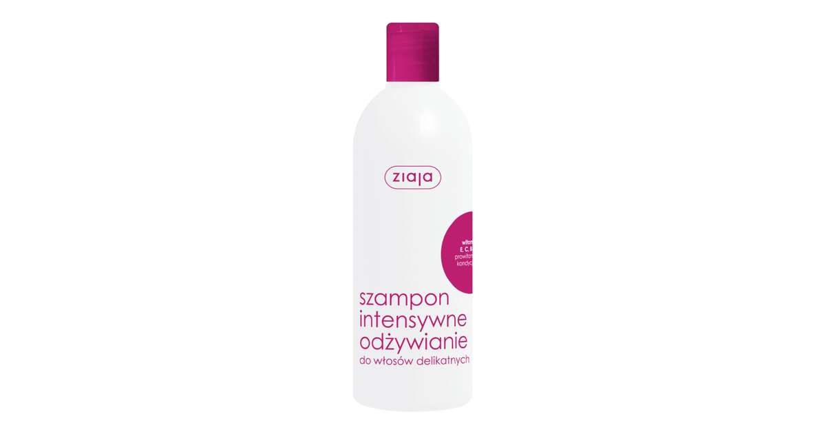 ziaja odżywka intensywne szampon